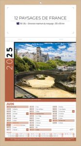 Bloc illustré publicitaire, Paysage de France 6