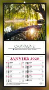 Blocs calendriers publicitaires paysage, Campagne 1