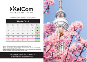 Calendrier Personnalisé Carré 21.0 x 14.8 cm 6