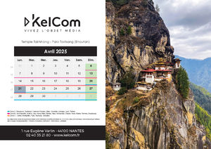 Calendrier Personnalisé Carré 21.0 x 14.8 cm 8