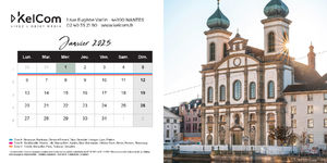 Calendrier chevalet personnalisé 10.5 x 21 cm 5