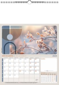 Calendrier Illustré Publicitaire - Survol 2