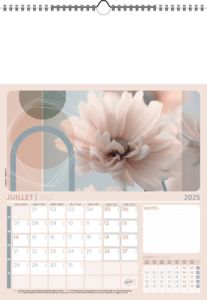 Calendrier Illustré Publicitaire - Survol 7