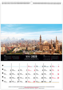 Calendrier mural mégalopolis 2025 4