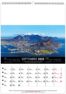 Calendrier mural mégalopolis 2025 8