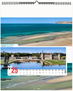 Calendrier personnalisable la france panoramique 2025 2