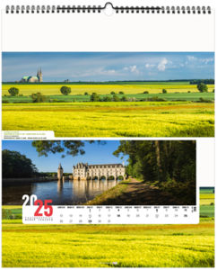 Calendrier personnalisable la france panoramique 2025 6