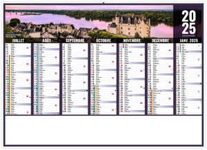 Calendrier personnalisable liberté pays de loire 2025 2