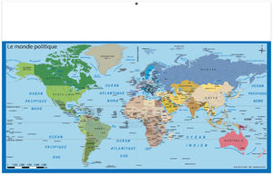 Calendrier personnalisable océans du monde 2025 10