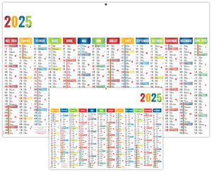 Calendrier personnalisé casimir 2025