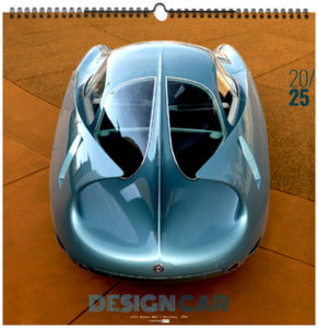 Calendrier personnalisé design car 2025