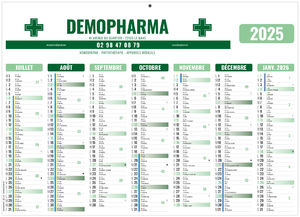 Calendrier personnalisé gameco pharma 2025 2