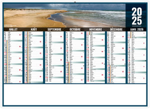 Calendrier personnalisé liberté nouvelle aquitaine 2025 2