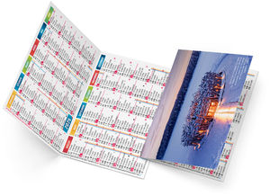 Calendrier poche dorian 2025 2
