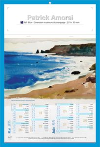 Calendrier publicitaire à personnaliser artiste, Blythe Scott 1