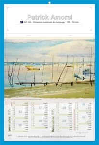 Calendrier publicitaire à personnaliser artiste, Blythe Scott 4