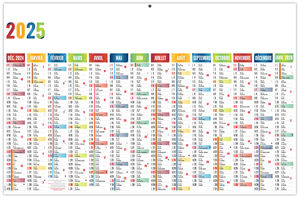 Calendrier publicitaire casimir 2025 1