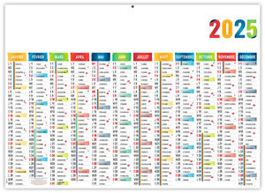 Calendrier publicitaire casimir 2025 2