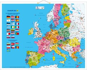 Calendrier publicitaire contre collé, Uni-Europe 1