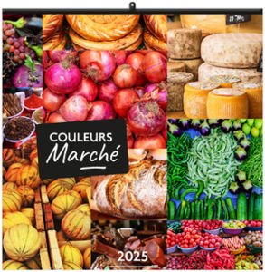 Calendrier publicitaire couleurs marché 2025 1