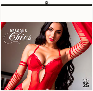 Calendrier publicitaire dessous chics 2025 1