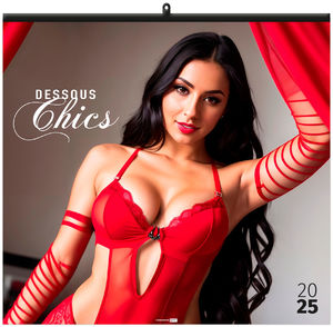 Calendrier publicitaire dessous chics 2025 3