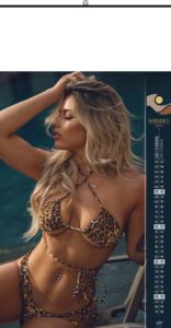 Calendrier publicitaire femme, Naïades 2