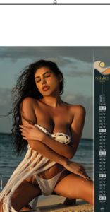 Calendrier publicitaire femme, Naïades 3