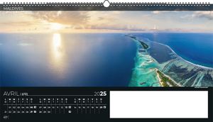 Calendrier publicitaire feuillets grand angle, Grand-angle 4