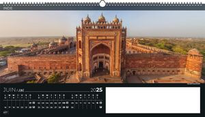 Calendrier publicitaire feuillets grand angle, Grand-angle 6