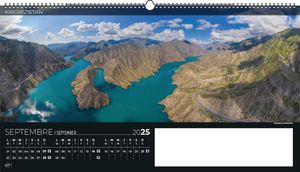 Calendrier publicitaire feuillets grand angle, Grand-angle 9
