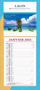 Calendrier publicitaire lagon, Aquablue 3