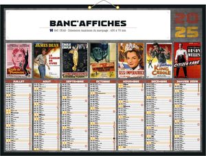 Calendrier publicitaire personnalisé affiches pub, Affibanque 1