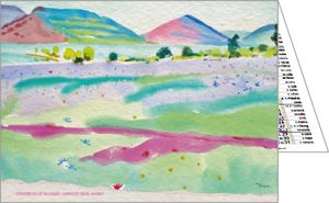 Calendrier publicitaire poches paysages, Peintures 2