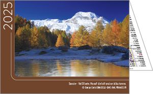 Calendriers publicitaires de poches France, Paysages de France 2