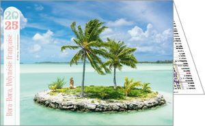 Calendriers publicitaires de poches plage, Plages Cocotiers 3