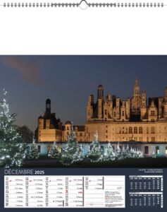 Calendriers publicitaires feuillets France, Calendrier Pays de France 2
