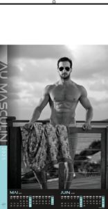 Calendriers publicitaires hommes, Au masculin 1