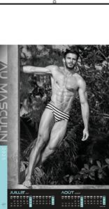 Calendriers publicitaires hommes, Au masculin 2