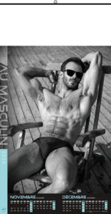 Calendriers publicitaires hommes, Au masculin 4