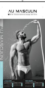 Calendriers publicitaires hommes, Au masculin 6