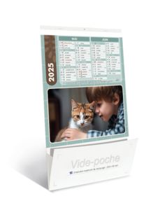 Calendriers publicitaires vide poches enfants, Entre Amis 1