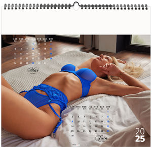 Calendrier entreprise dessous chics 2025 6