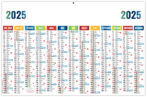 Calendrier entreprise maximilien 2025 1