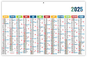 Calendrier entreprise maximilien 2025 2