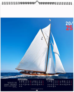 Calendrier entreprise voile classique 2025 8