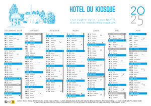 Illustrations - Calendrier Personnalisé