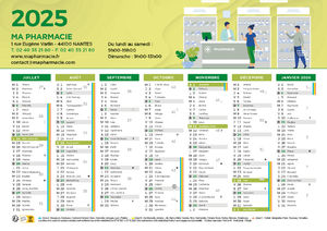 Pharmacie - Calendrier Personnalisé 1
