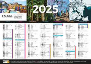 Voyages - Calendrier Personnalisé 1
