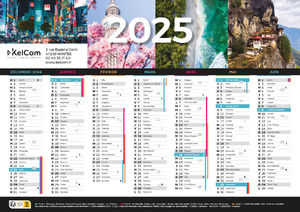 Voyages - Calendrier Personnalisé